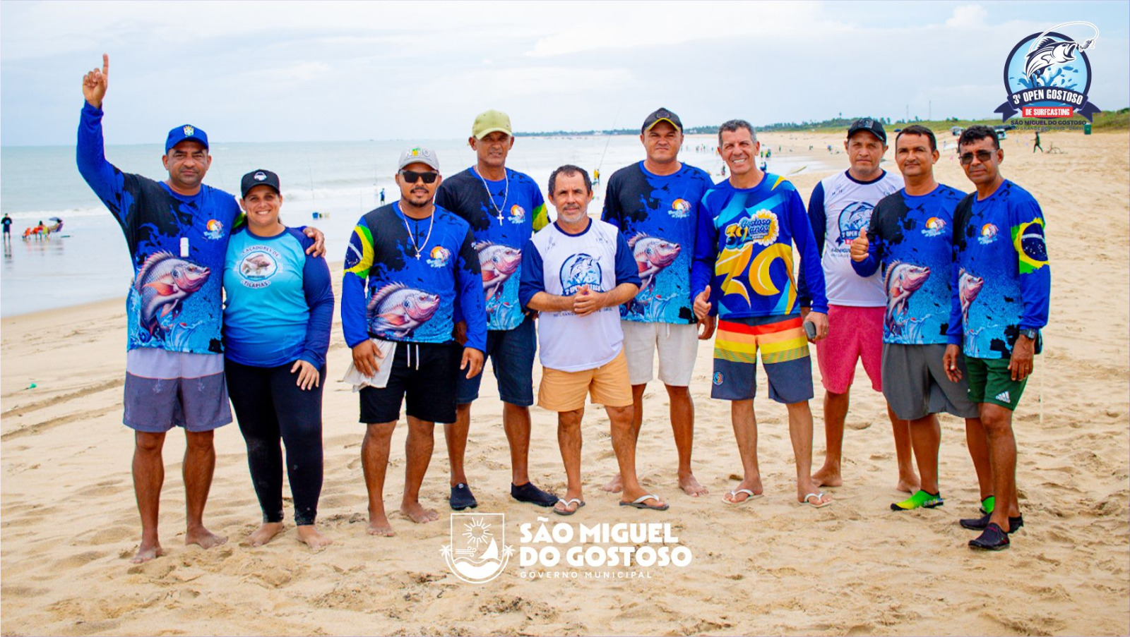 3º Open Gostoso de Surfcasting fortalece turismo esportivo em São Miguel do Gostoso